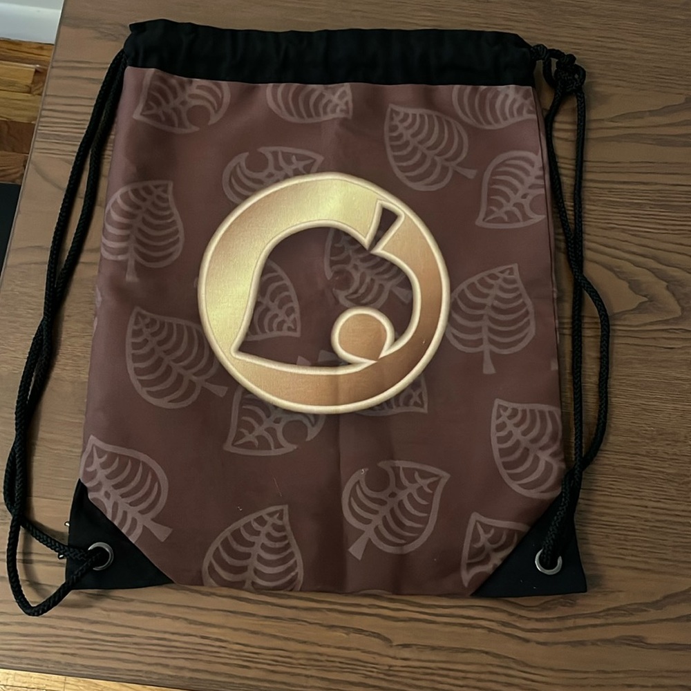 Animal Crossing Drawstring Bag